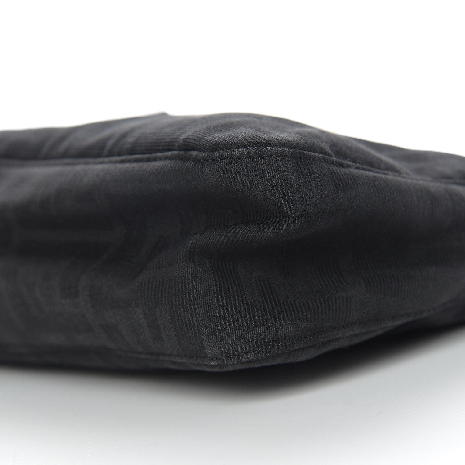 Fendi Nylon Zucca Baguette Black 8 of 8