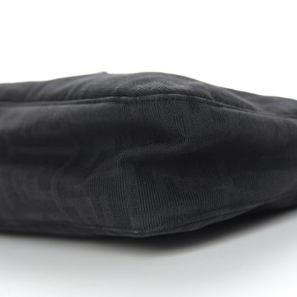 Fendi Nylon Zucca Baguette Black 8 of 8