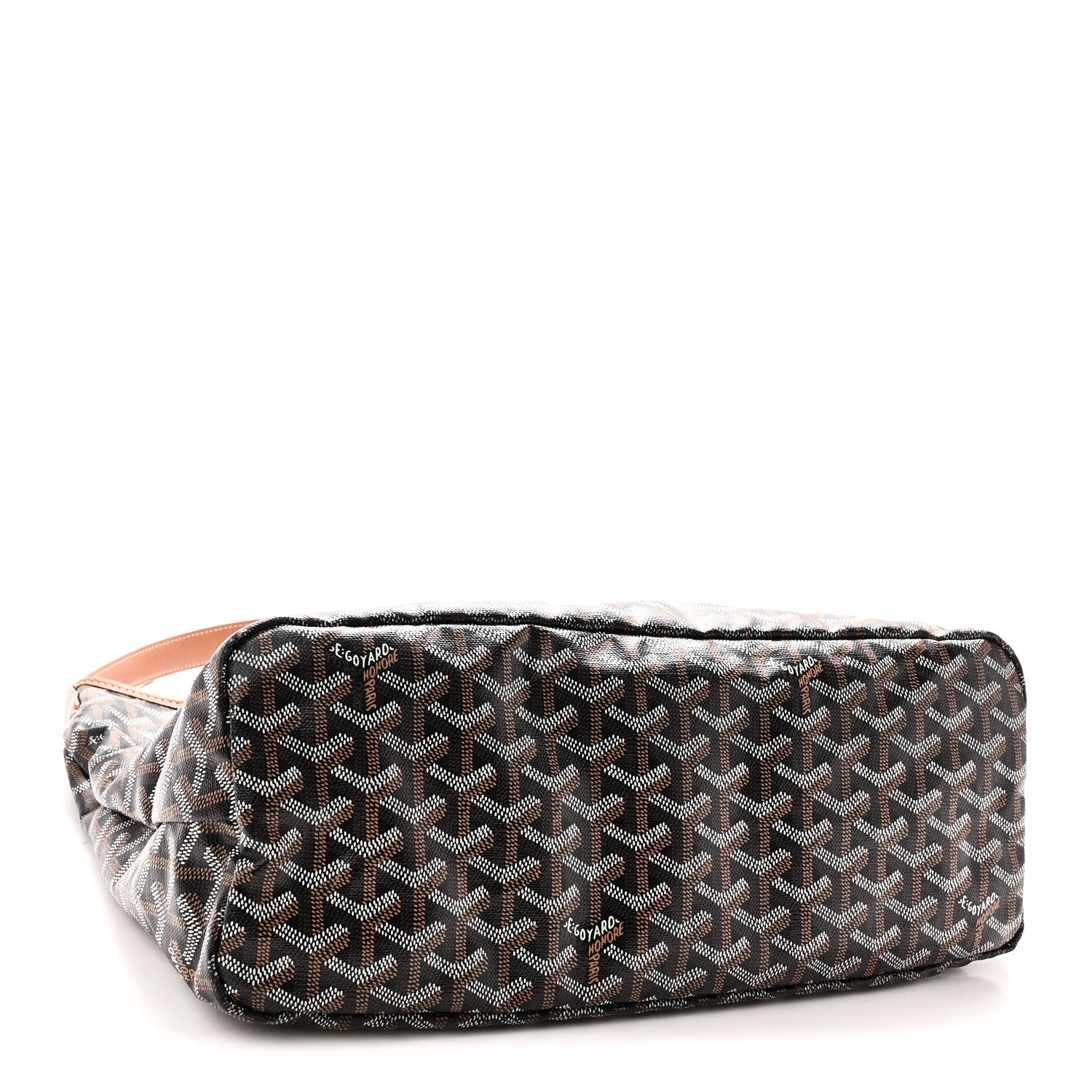 Goyard Goyardine Boheme Hobo Black Gold 5 of 10