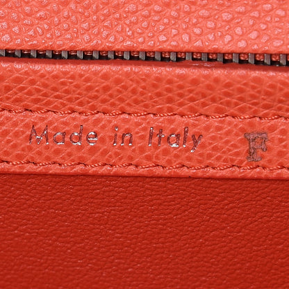 Celine Grained Calfskin Medium Phantom Luggage Coral 6 of 8