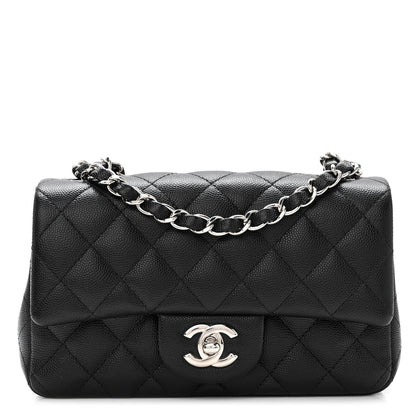 Chanel Caviar Quilted Mini Rectangular Flap Black 1 of 10