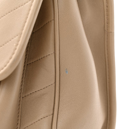 Saint Laurent Lambskin Matelasse Monogram Medium Niki Chain Satchel Dark Beige 11 of 11