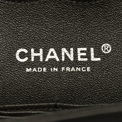 Chanel Lambskin Quilted Tri-Color Medium Double Flap Burgundy 6 of 12