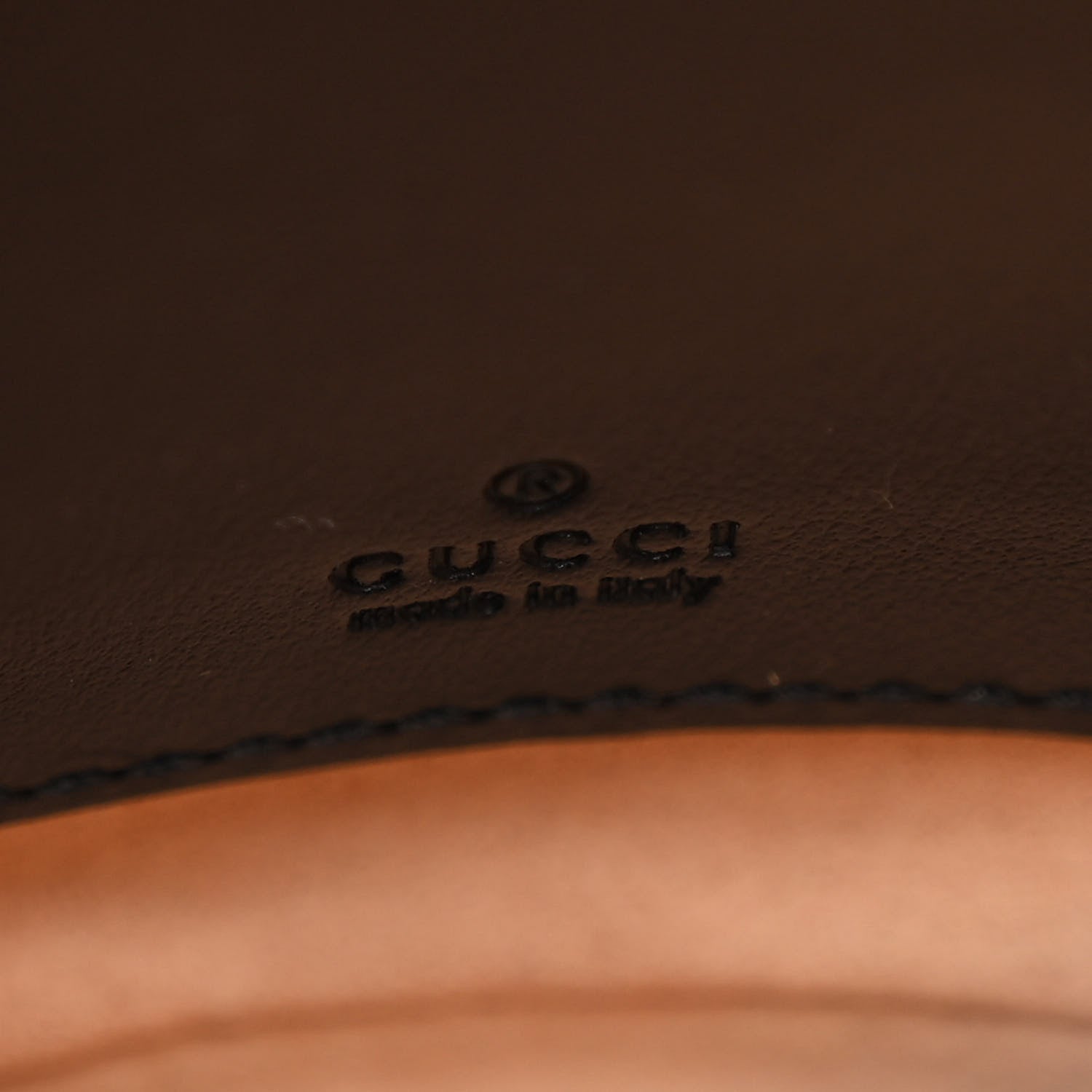 Gucci Calfskin Matelasse Mini GG Marmont 2.0 Bucket Bag Black 6 of 11