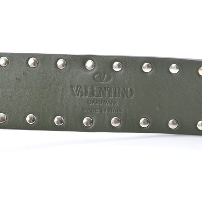 Valentino Garavani Lambskin Rockstud Spike Shoulder Strap Oasis 3 of 7