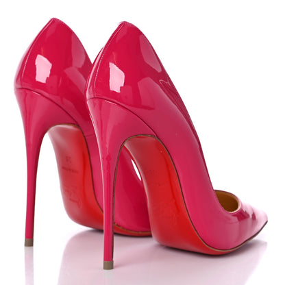 Christian Louboutin Patent So Kate 120 Pumps 36 Rosa 3 of 9