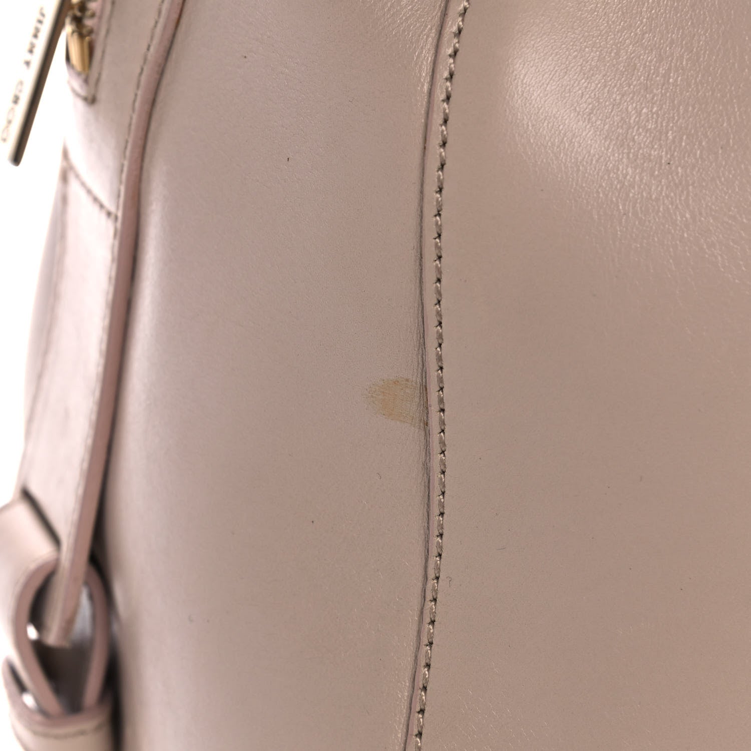 Jimmy Choo Calfskin Tahula Satchel Pale Pink 11 of 13