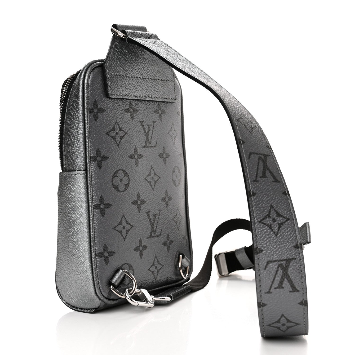 Louis Vuitton Taigarama Outdoor Slingbag Gunmetal Silver 3 of 9