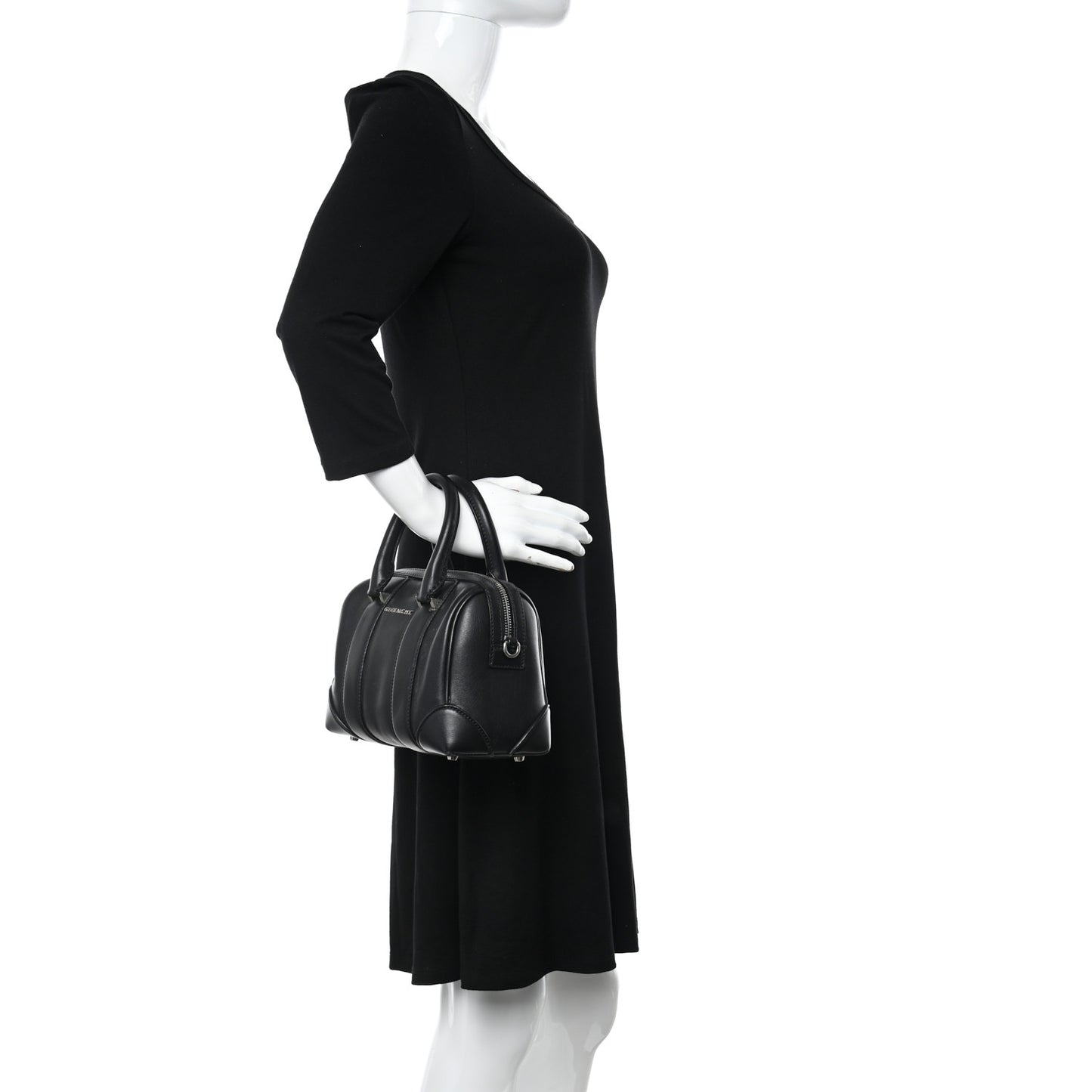 Calfskin Micro Lucrezia Black