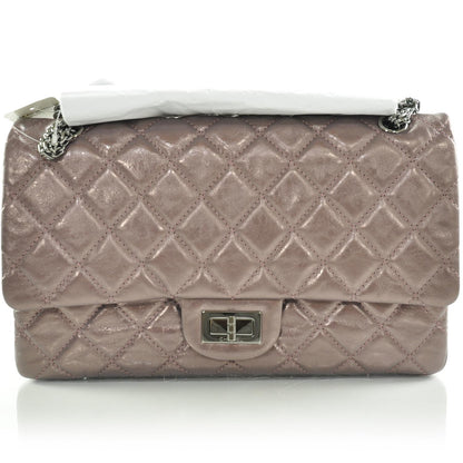 Chanel Leather 2.55 Reissue 227 Flap Rose Fonce 1 of 11