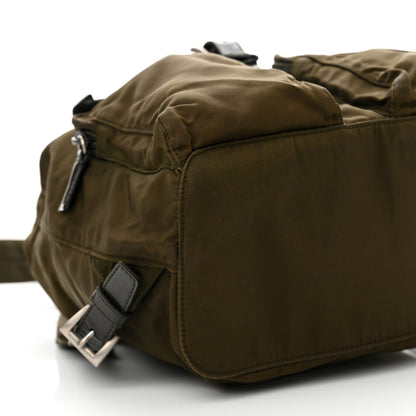 Prada Nylon Vela Small Backpack Militare 9 of 10