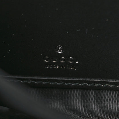 Gucci Guccissima Web Zip Around Wallet Black 6 of 7