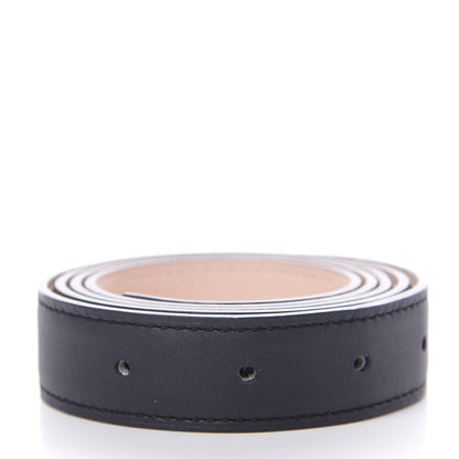 Hermes Swift Epsom 24mm Belt Strap 90 Indigo Pink Eglantine 2 of 3