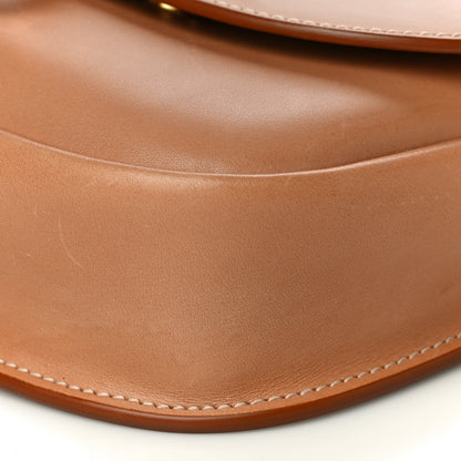 Saint Laurent Smooth Vintage Calfskin Small Kaia Satchel Brown Gold 8 of 12