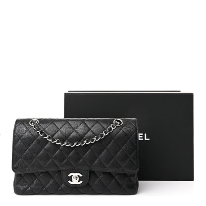 Chanel Caviar Quilted Medium Double Flap Black 13 of 13