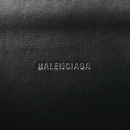Balenciaga Grained Calfskin Hourglass Top Handle Bag XS Black 6 of 10