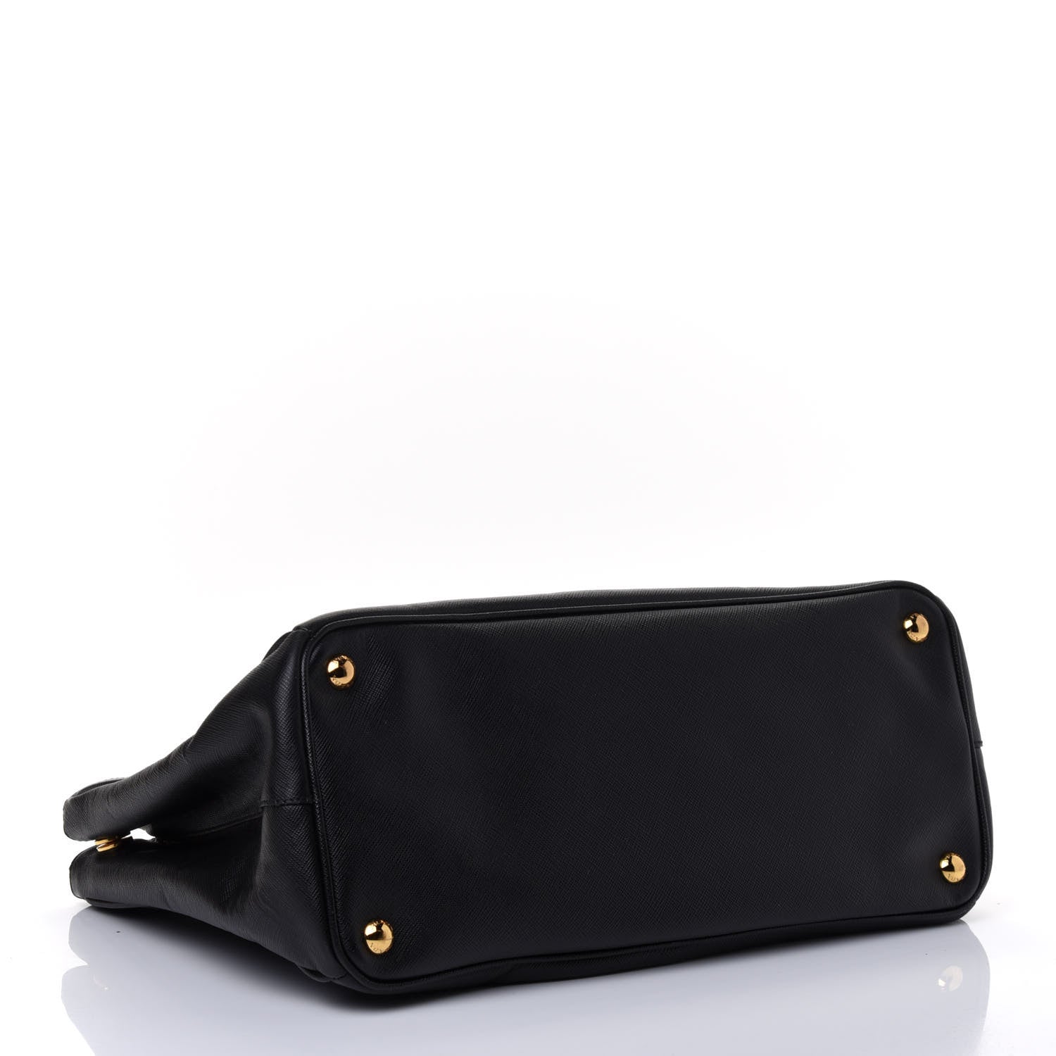 Prada Saffiano Medium Galleria Double Zip Tote Black 3 of 4