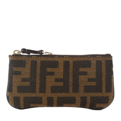 Fendi Zucca Coin Pouch Key Case Tobacco 1 of 7