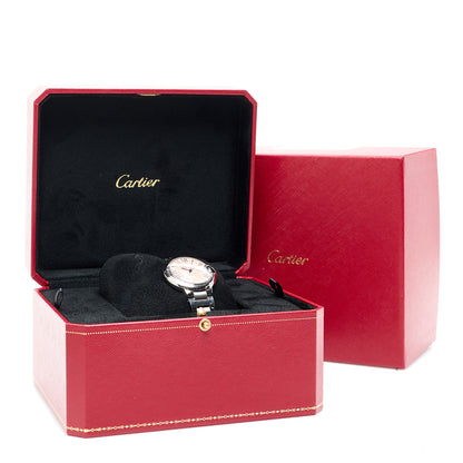 Cartier Stainless Steel 33mm Ballon Bleu De Cartier Automatic Watch Pink 5 of 5