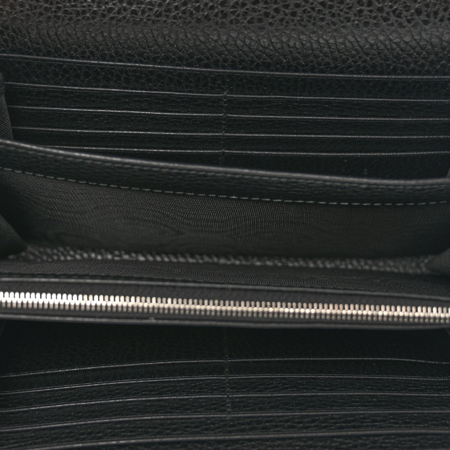 Calfskin Mini Dionysus Chain Wallet Black