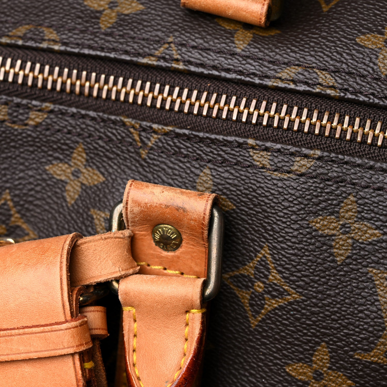 Louis Vuitton Monogram Keepall Bandouliere 55 28 of 45