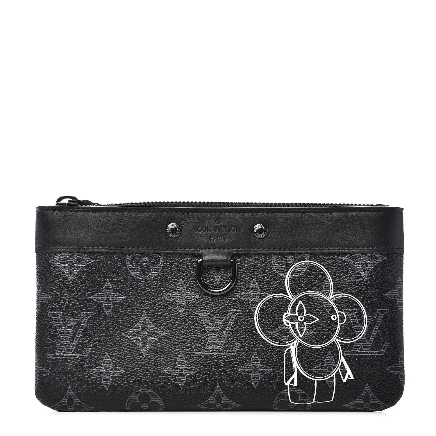 Louis Vuitton Monogram Eclipse Vivienne Pochette Apollo PM 1 of 7