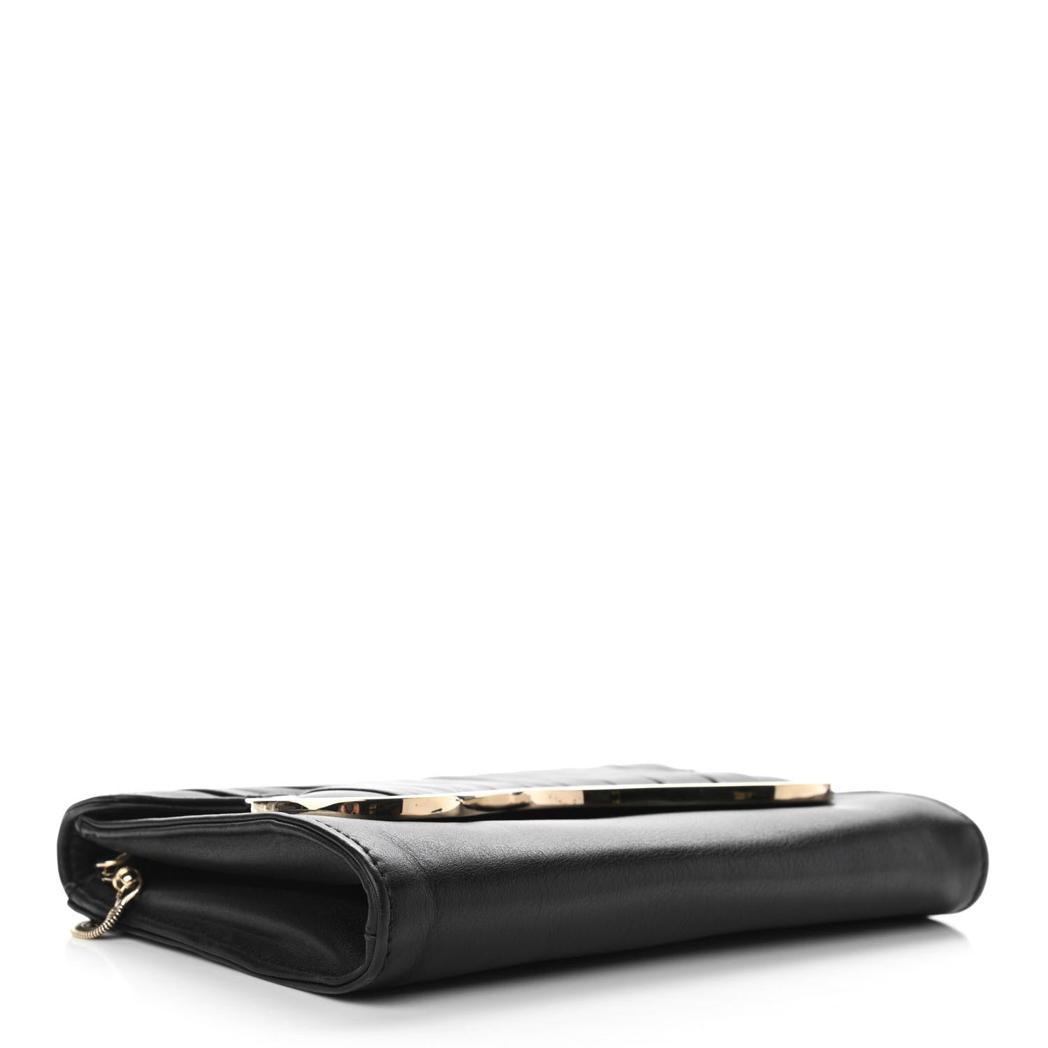 Christian Louboutin Calfskin Brooklin Clutch Black 4 of 9