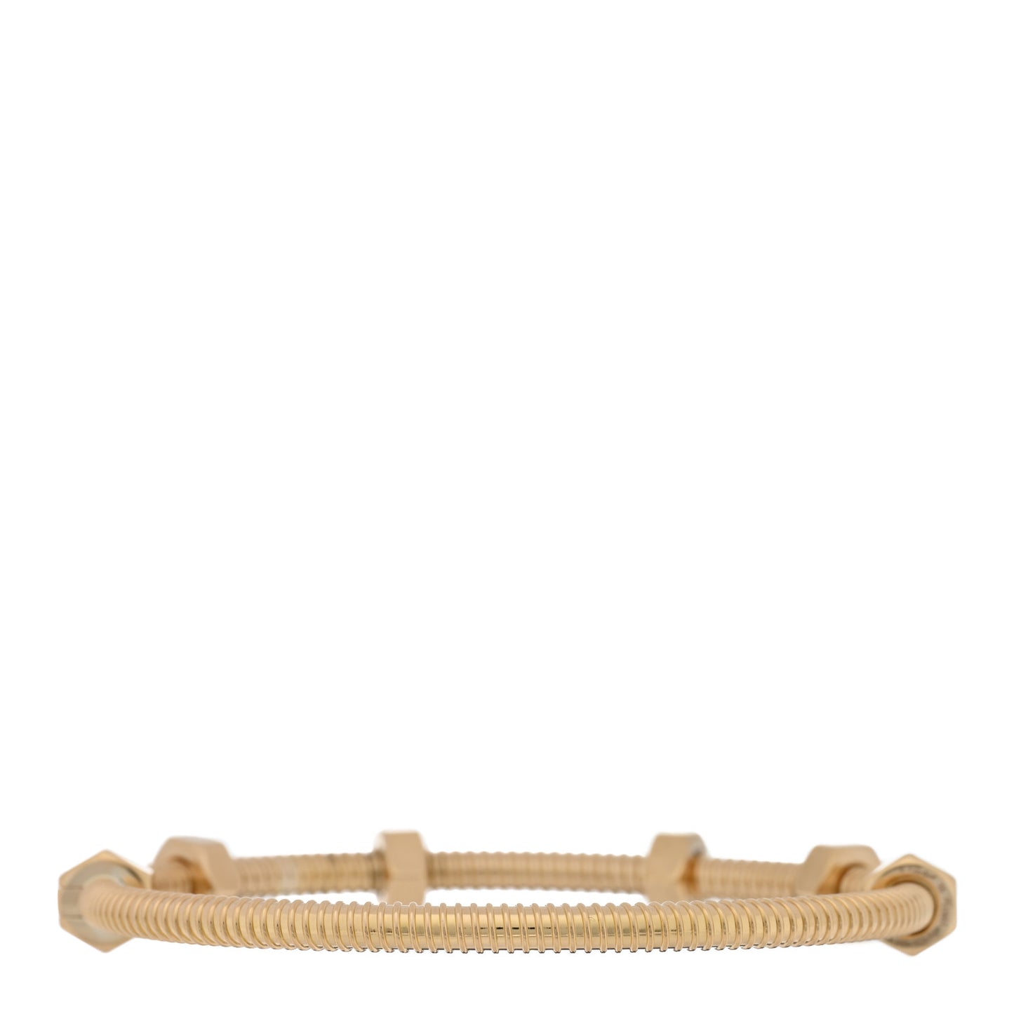 18K Yellow Gold Ecrou de Cartier Bracelet 15