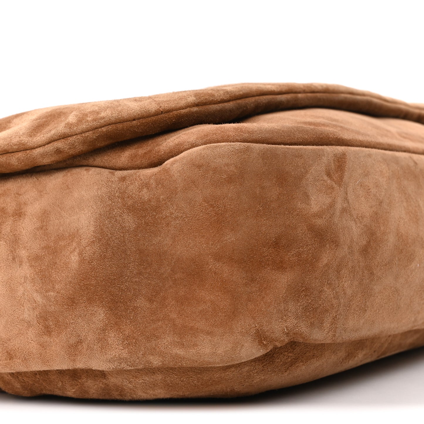Suede Matelasse Monogram Large Jamie 4.3 Snuff