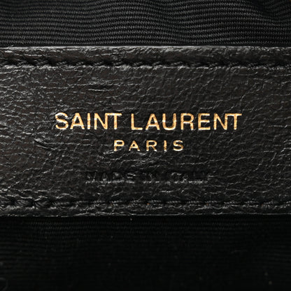 Saint Laurent Lambskin Quilted Lolita Cosmetic Pouch Black 6 of 7