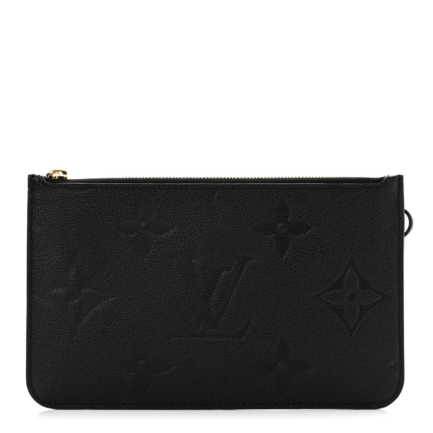 Louis Vuitton Empreinte Monogram Giant Neverfull MM Pochette Black 1 of 7