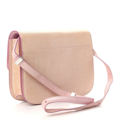 Celine Lizard Medium Classic Box Flap Bag Pink 2 of 7