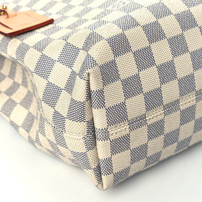 Louis Vuitton Damier Azur Graceful PM Rose Ballerine 8 of 9