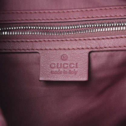 Gucci GG Supreme Monogram Blooms Medium Single Buckle Backpack Beige Multicolor Dry Rose 5 of 9