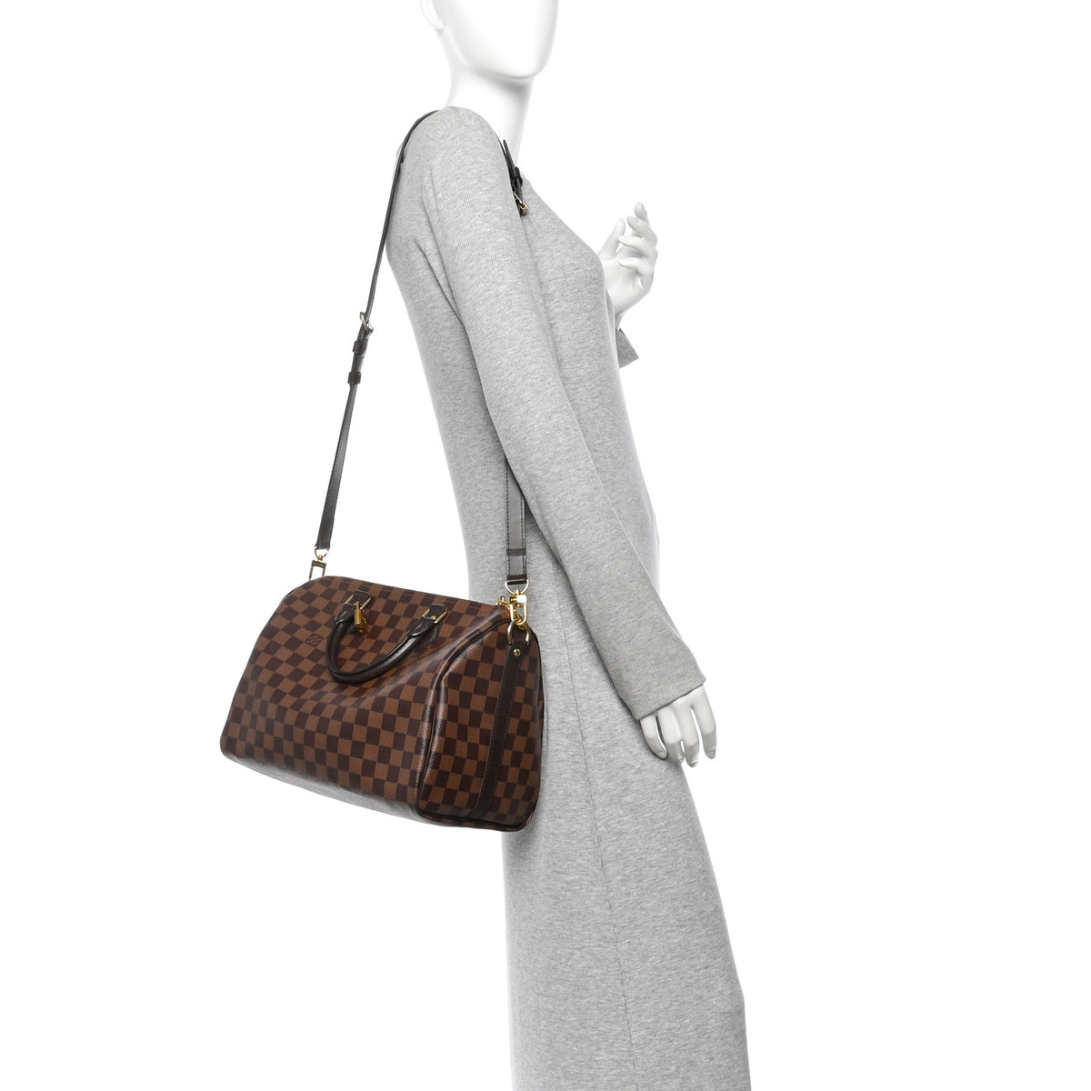 Damier Ebene Speedy Bandouliere 30