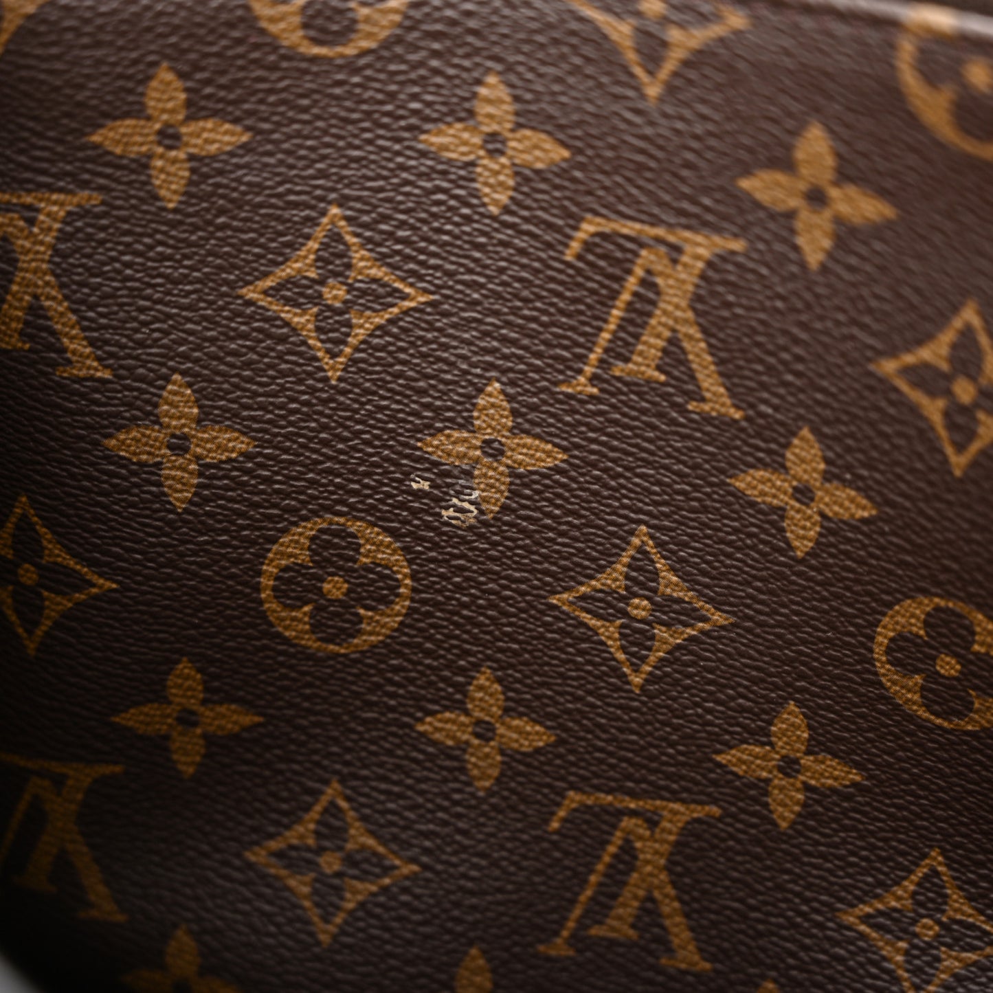 Monogram Flower Tote Black