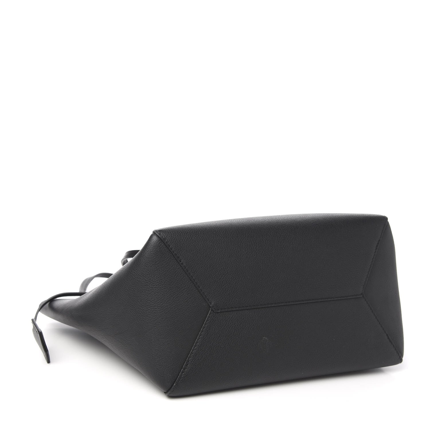 Louis Vuitton Calfskin Lockme Cabas Black 4 of 12