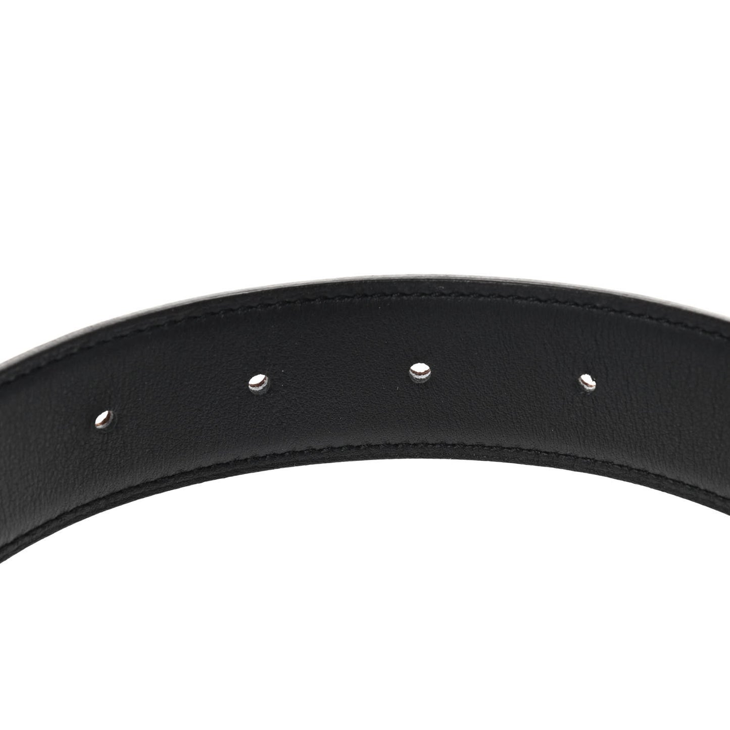 Epsom Swift 32mm Belt Strap 85 Chocolate Black