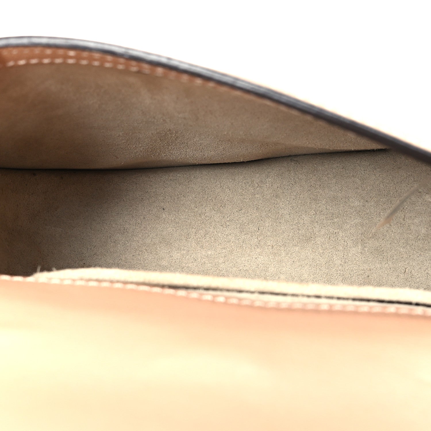 Chloe Calfskin Suede Small Nile Bracelet Bag Biscotti Beige 5 of 12