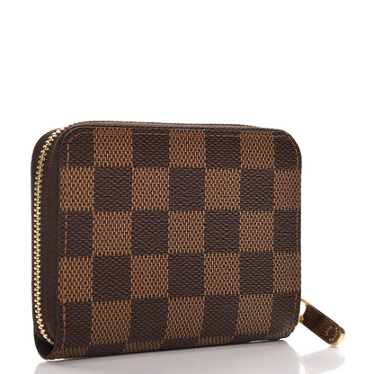 Louis Vuitton Damier Ebene Zippy Coin Purse 3 of 8