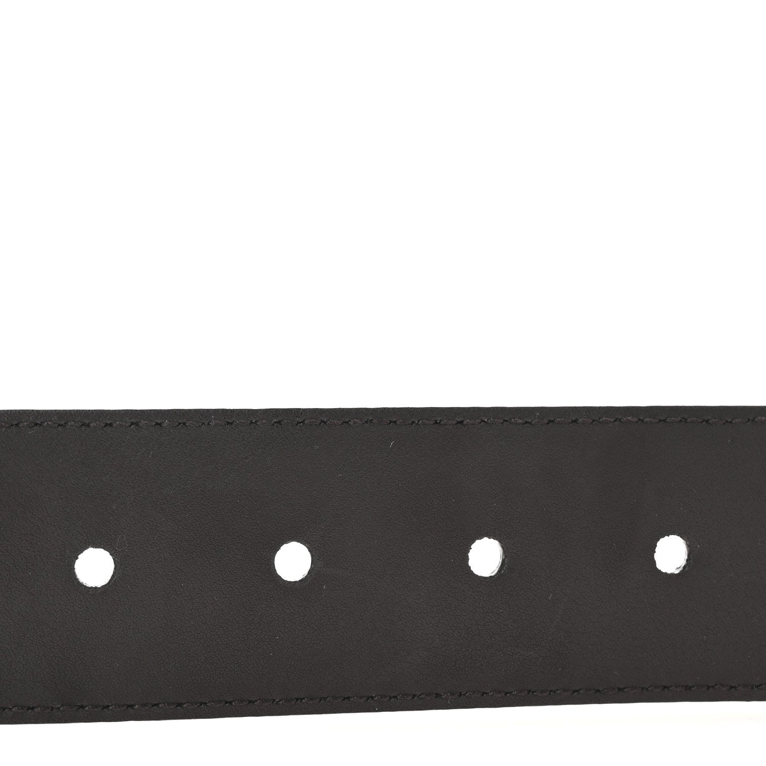 Gucci Soft Microguccissima Margaux Calfskin Belt 80 32 Testa di Moro 4 of 5