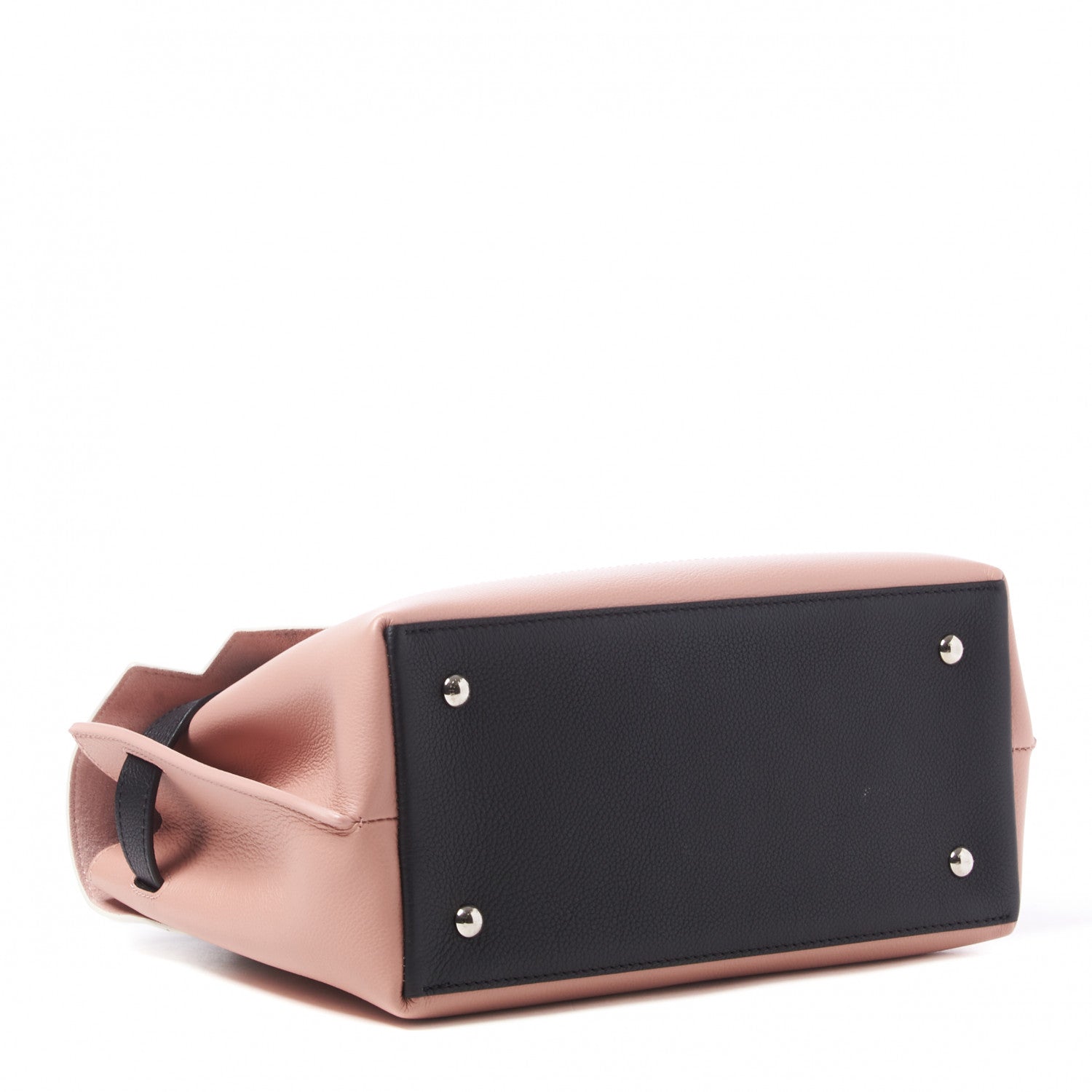 Louis Vuitton Soft Calfskin Lockme Ever Rose Ballet White Maito Black 4 of 10