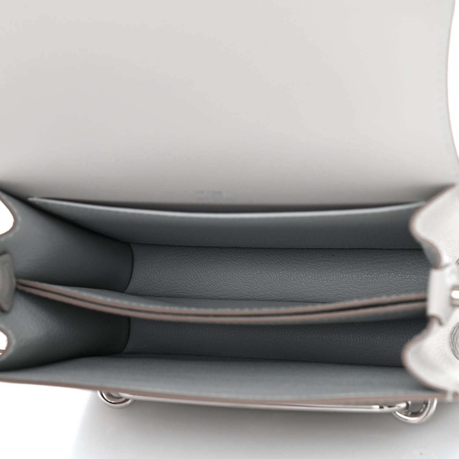 Hermes Evercolor Mini Sac Roulis Gris Perle 5 of 9