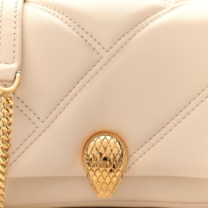 Bulgari Calfskin Serpenti Cabochon Micro Bag Opal 8 of 11