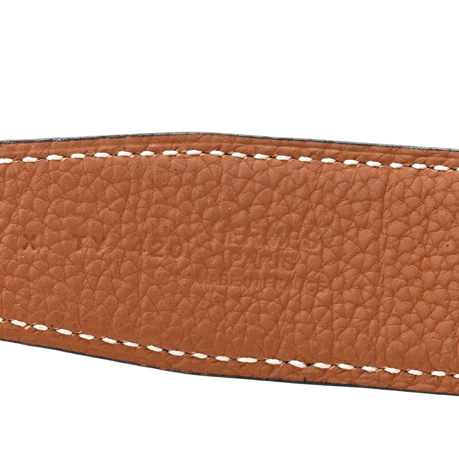Hermes Box Togo So Black 32mm H Belt 95 Black Gold 5 of 6