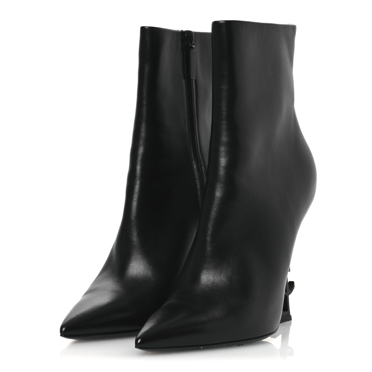 Calfskin Opyum Ankle Boots 41 Black