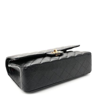 Chanel Caviar Quilted Medium Double Flap Black 4 of 10