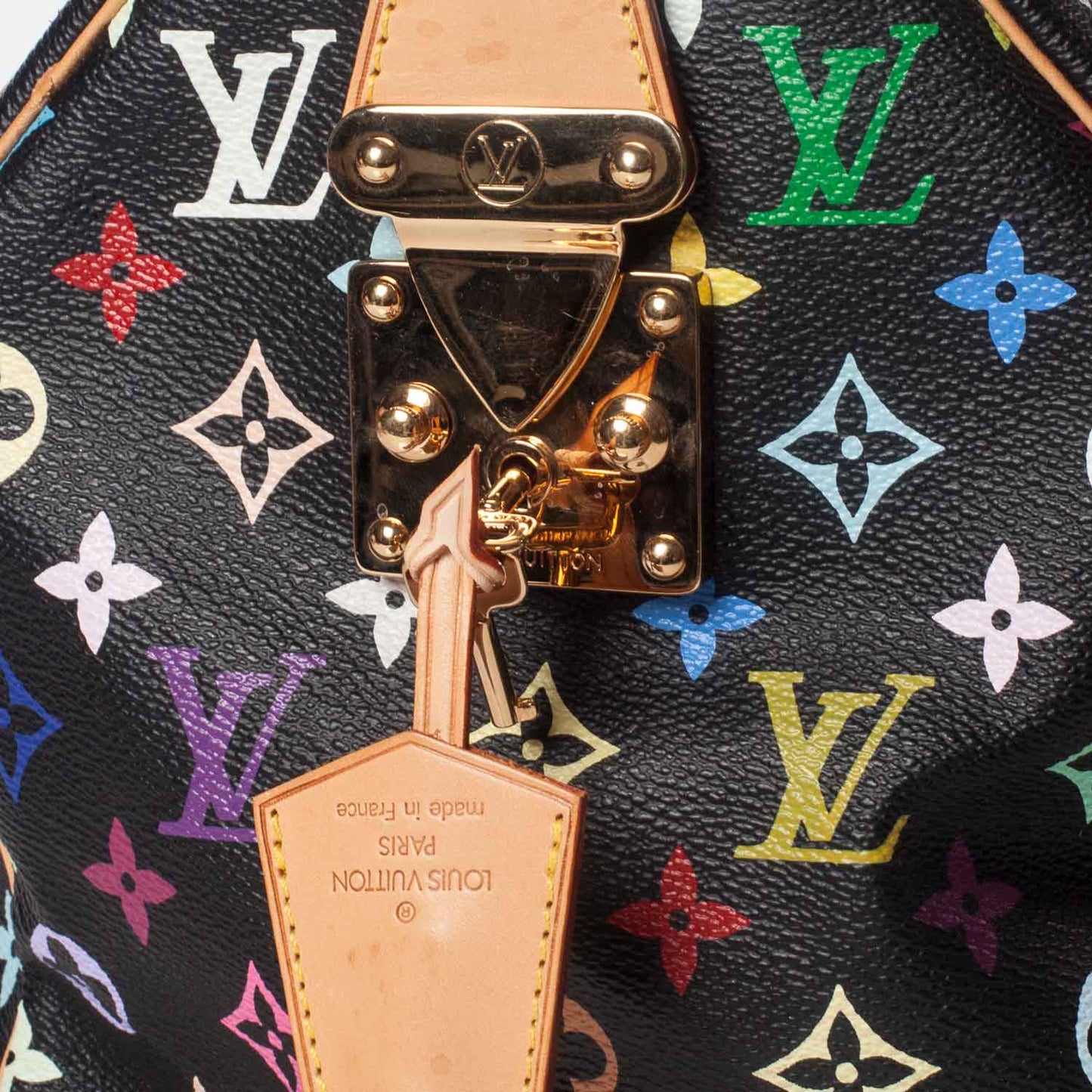 Monogram Multicolor Keepall 45 Black