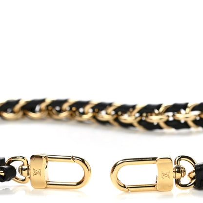 Louis Vuitton Calfskin Multi Pochette Chain Shoulder Strap Black Gold 3 of 4