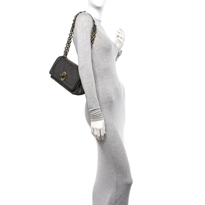 Bottega Veneta Nappa Intrecciato Olimpia Knot Bag Grey 2 of 10
